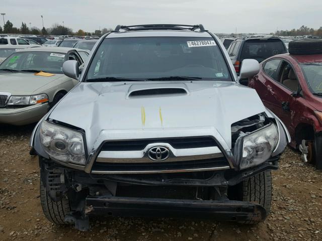 JTEBU14RX60093044 - 2006 TOYOTA 4RUNNER SR SILVER photo 7