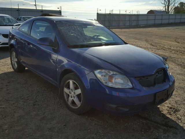 1G2AL15F877283297 - 2007 PONTIAC G5 BLUE photo 1