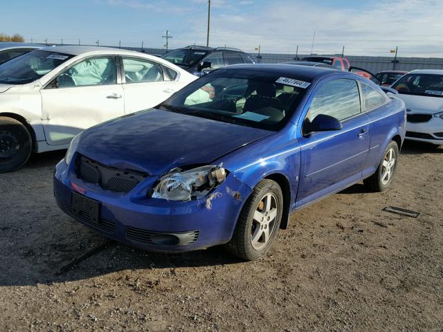 1G2AL15F877283297 - 2007 PONTIAC G5 BLUE photo 2