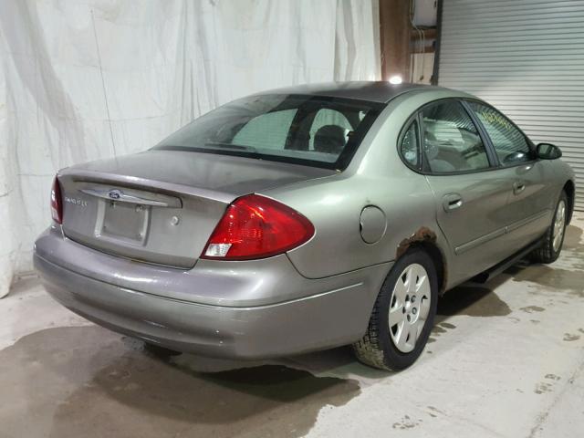 1FAFP52U73G232745 - 2003 FORD TAURUS LX TAN photo 4