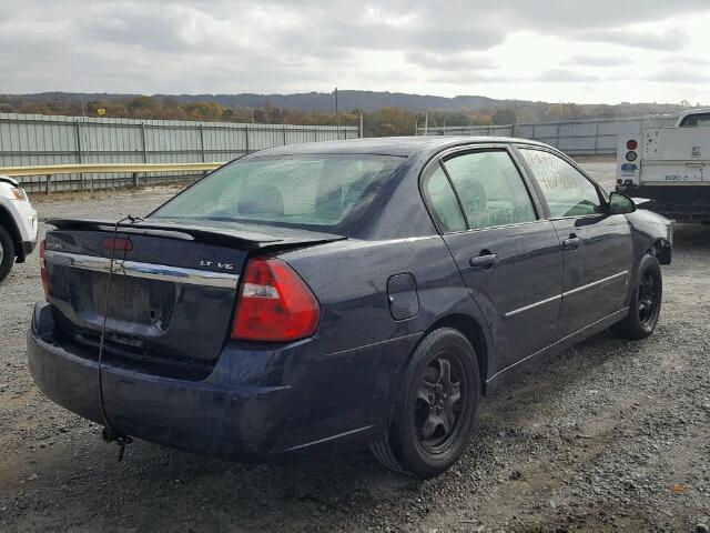 1G1ZT518X6F254054 - 2006 CHEVROLET MALIBU LT BLUE photo 4