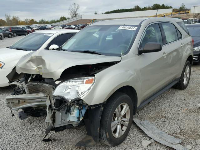 2GNALBEK4D6403243 - 2013 CHEVROLET EQUINOX LS TAN photo 2