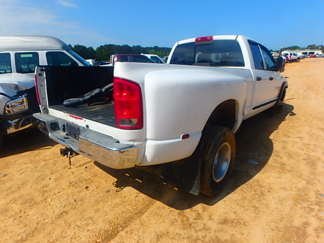 3D7MS48C75G862254 - 2005 DODGE RAM 3500 S WHITE photo 4