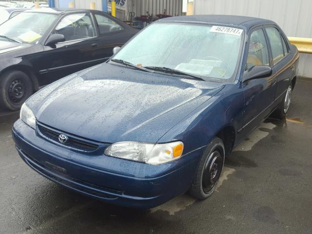 1NXBR12E9WZ068730 - 1998 TOYOTA COROLLA VE BLUE photo 2