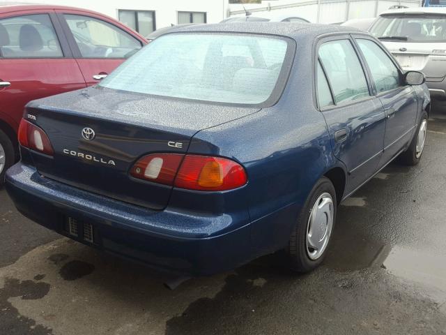 1NXBR12E9WZ068730 - 1998 TOYOTA COROLLA VE BLUE photo 4