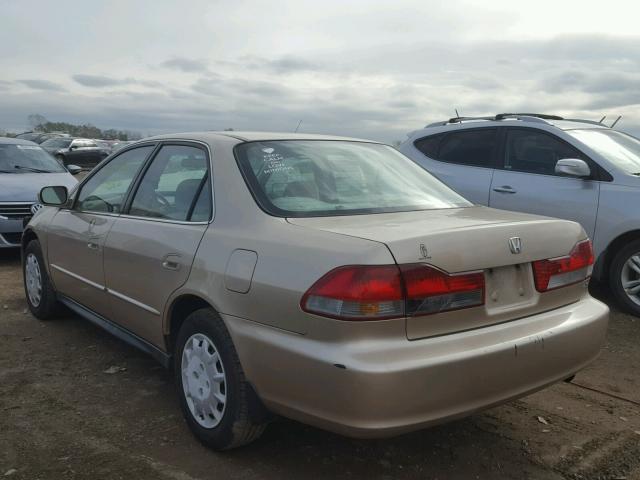 1HGCG56421A132321 - 2001 HONDA ACCORD GOLD photo 3