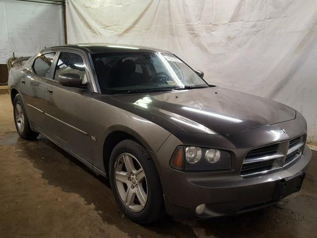 2B3CA3CV8AH158913 - 2010 DODGE CHARGER SX GRAY photo 1