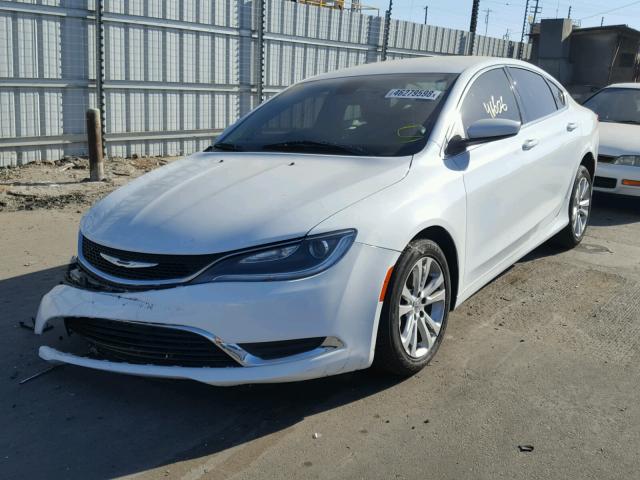 1C3CCCAB3FN683981 - 2015 CHRYSLER 200 LIMITE WHITE photo 2