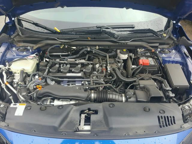 2HGFC1E53HH701474 - 2017 HONDA CIVIC SI BLUE photo 7