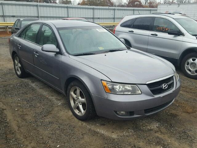 5NPEU46F57H176763 - 2007 HYUNDAI SONATA SE SILVER photo 1