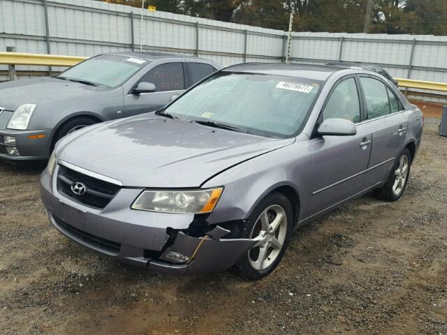 5NPEU46F57H176763 - 2007 HYUNDAI SONATA SE SILVER photo 2