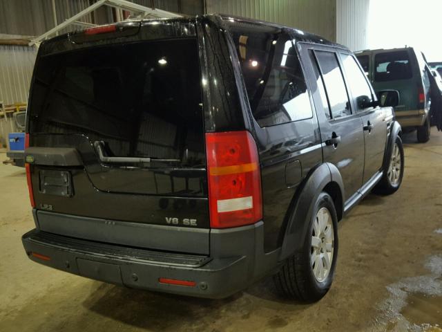 SALAE25496A397488 - 2006 LAND ROVER LR3 BLACK photo 4