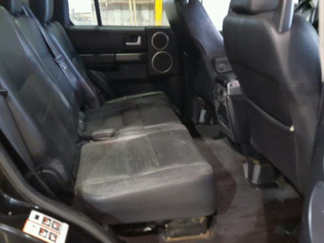 SALAE25496A397488 - 2006 LAND ROVER LR3 BLACK photo 6