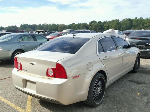 1G1ZB5E11BF206310 - 2011 CHEVROLET MALIBU LS BEIGE photo 4