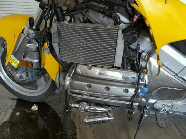 1HFSC47G79A800673 - 2009 HONDA GL1800 YELLOW photo 7