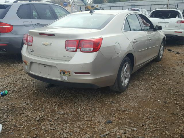 1G11B5SA3DF173167 - 2013 CHEVROLET MALIBU LS ოქროსფერი ფოტო 4