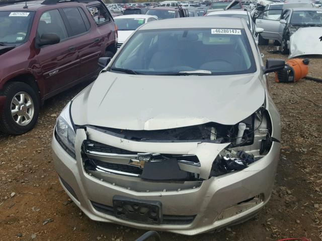1G11B5SA3DF173167 - 2013 CHEVROLET MALIBU LS ოქროსფერი ფოტო 9