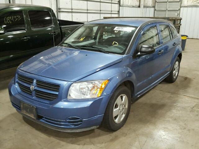 1B3HB28BX7D324866 - 2007 DODGE CALIBER BLUE photo 2