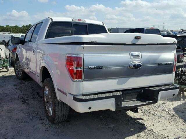 1FTFW1CTXBFB54543 - 2011 FORD F150 SUPER WHITE photo 3