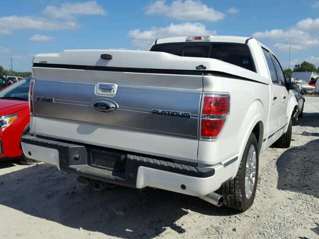 1FTFW1CTXBFB54543 - 2011 FORD F150 SUPER WHITE photo 4