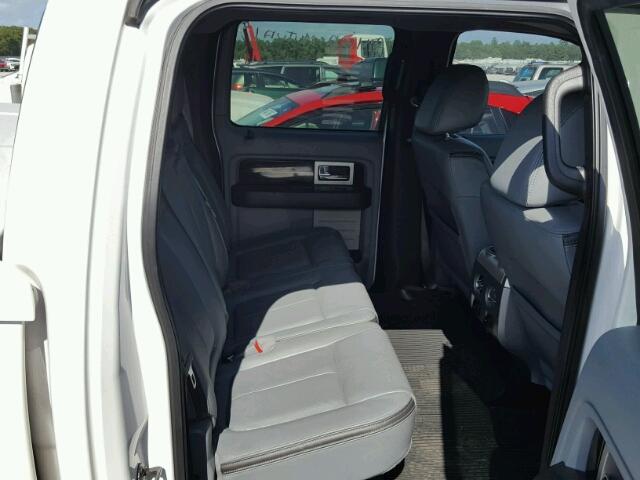 1FTFW1CTXBFB54543 - 2011 FORD F150 SUPER WHITE photo 6