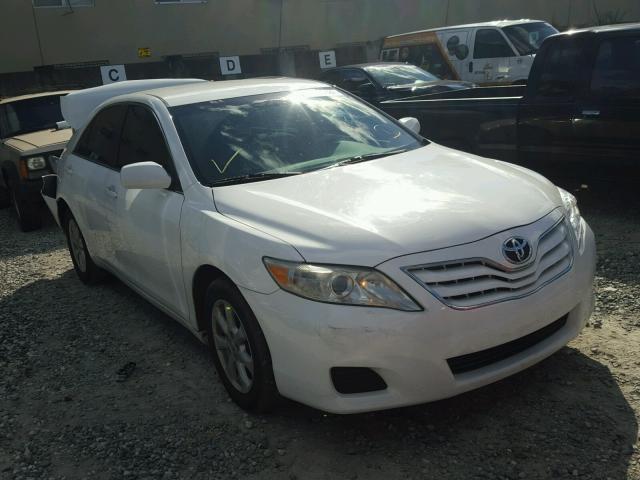 4T4BF3EK0BR172691 - 2011 TOYOTA CAMRY WHITE photo 1