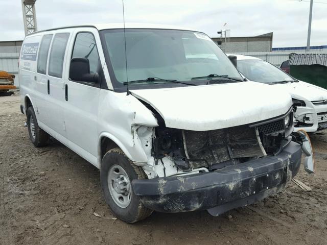 1GCWGFCA4E1199679 - 2014 CHEVROLET EXPRESS G2 WHITE photo 1