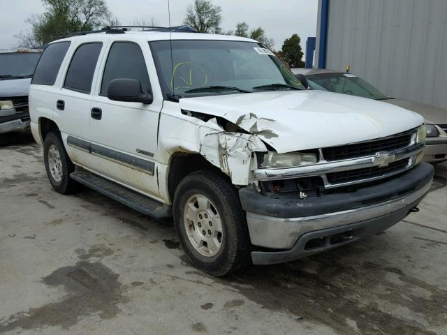 1GNEK13Z63R248499 - 2003 CHEVROLET TAHOE K150 WHITE photo 1