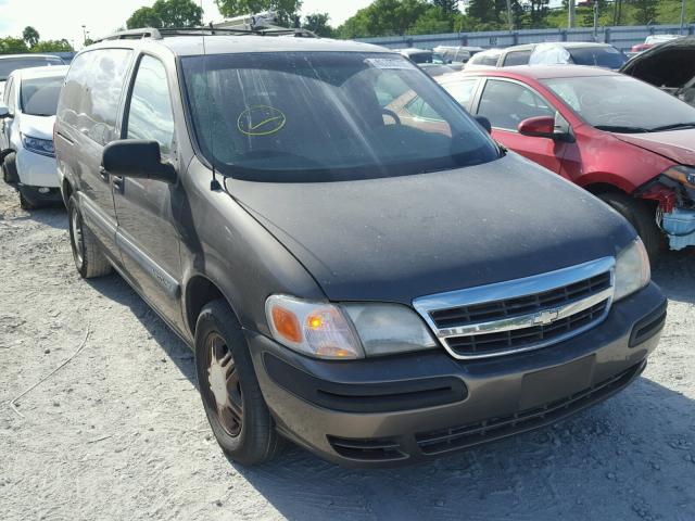 1GNDX03E02D291350 - 2002 CHEVROLET VENTURE BROWN photo 1