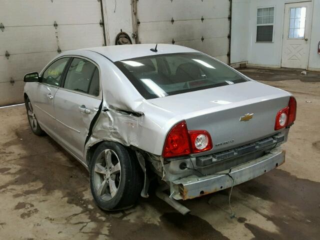 1G1ZC5E14BF362306 - 2011 CHEVROLET MALIBU 1LT 银色 照片 3