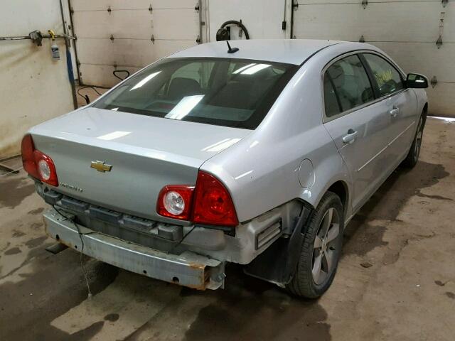 1G1ZC5E14BF362306 - 2011 CHEVROLET MALIBU 1LT 银色 照片 4