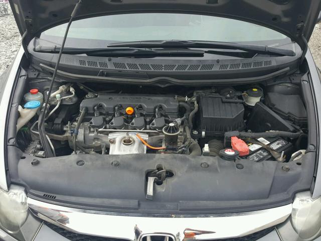 19XFA1F61BE006991 - 2011 HONDA CIVIC LX-S ნაცრისფერი ფოტო 7