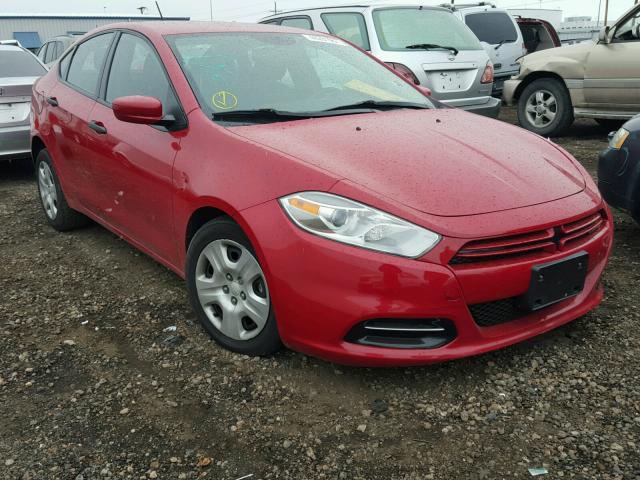 1C3CDFAA7DD197943 - 2013 DODGE DART SE RED photo 1