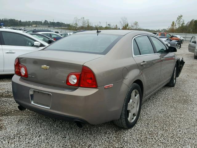 1G1ZJ57768F189145 - 2008 CHEVROLET MALIBU 2LT TAN photo 4