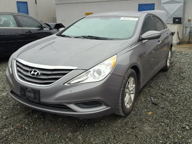 5NPEB4AC3CH503352 - 2012 HYUNDAI SONATA GLS CHARCOAL photo 2