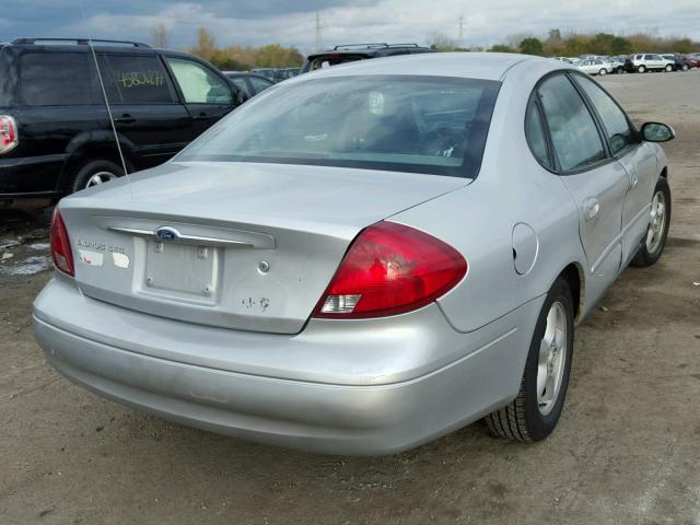 1FAFP55U73A277795 - 2003 FORD TAURUS SILVER photo 4