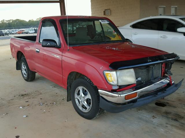 4TANL42N4VZ288116 - 1997 TOYOTA TACOMA RED photo 1