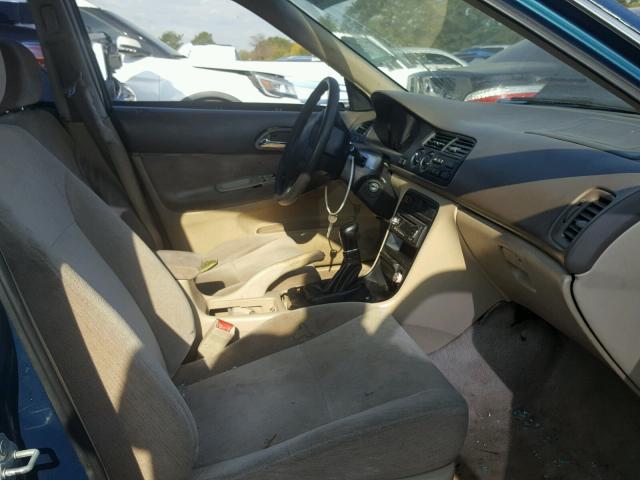 JHMCD5534SC026246 - 1995 HONDA ACCORD LX GREEN photo 5