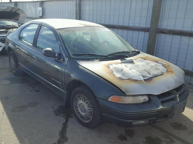 1B3EJ56H6YN285185 - 2000 DODGE STRATUS ES GREEN photo 1