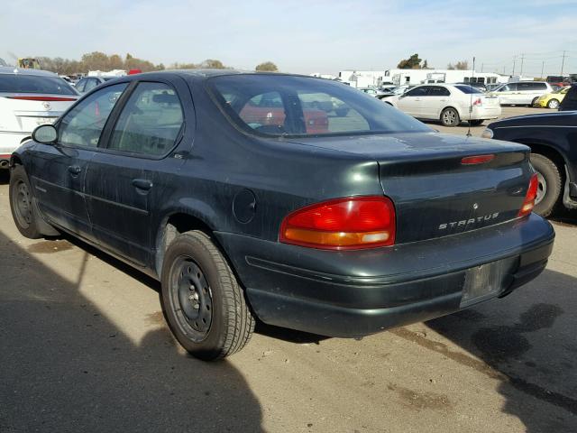 1B3EJ56H6YN285185 - 2000 DODGE STRATUS ES GREEN photo 3