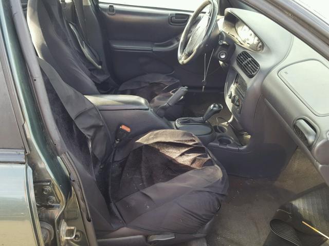 1B3EJ56H6YN285185 - 2000 DODGE STRATUS ES GREEN photo 5