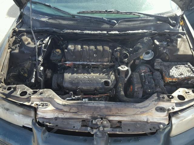 1B3EJ56H6YN285185 - 2000 DODGE STRATUS ES GREEN photo 7