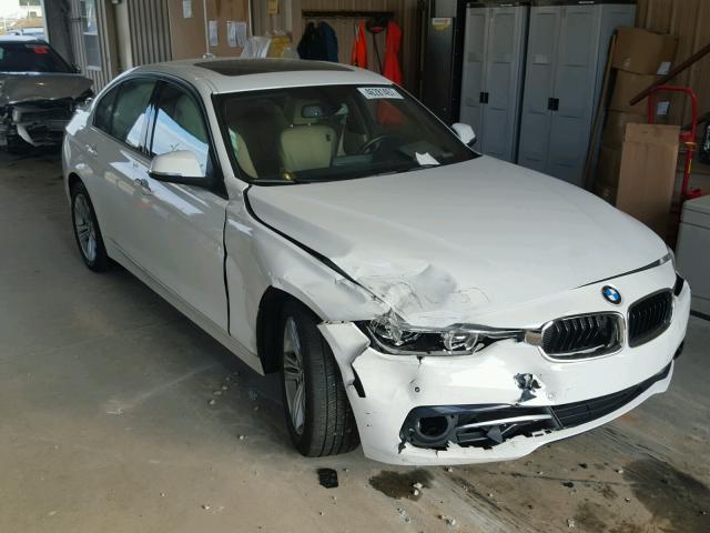 WBA8E9G51GNU29703 - 2016 BMW 328 I SULE WHITE photo 1