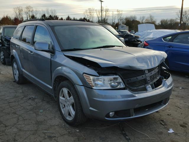 3D4PG5FVXAT119403 - 2010 DODGE JOURNEY SX SILVER photo 1