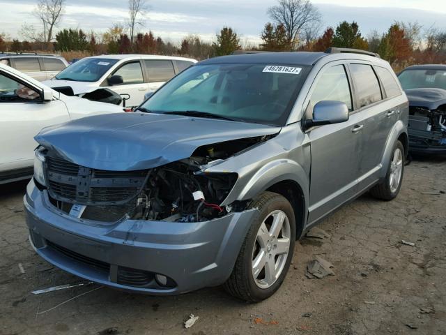 3D4PG5FVXAT119403 - 2010 DODGE JOURNEY SX SILVER photo 2