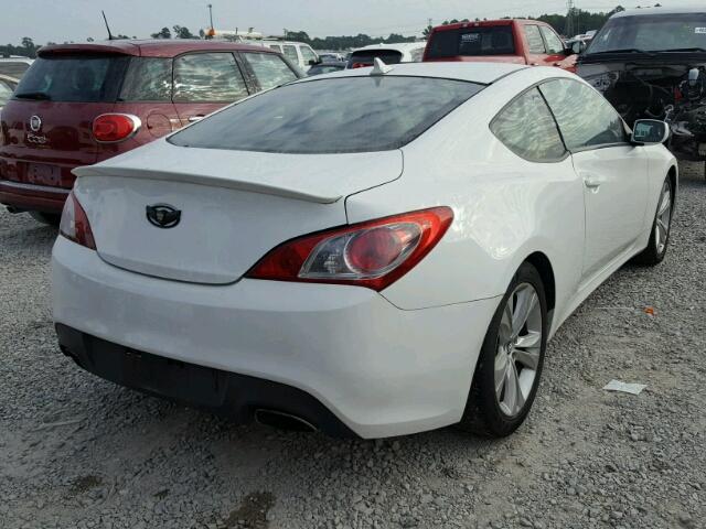 KMHHT6KD1BU047249 - 2011 HYUNDAI GENESIS CO WHITE photo 4