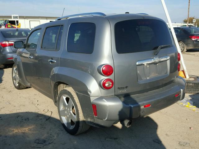 3GNDA33P67S556672 - 2007 CHEVROLET HHR LT GRAY photo 3