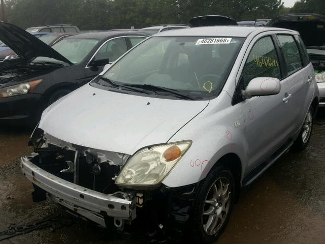 JTKKT624X50094648 - 2005 TOYOTA SCION XA ნაცრისფერი ფოტო 2