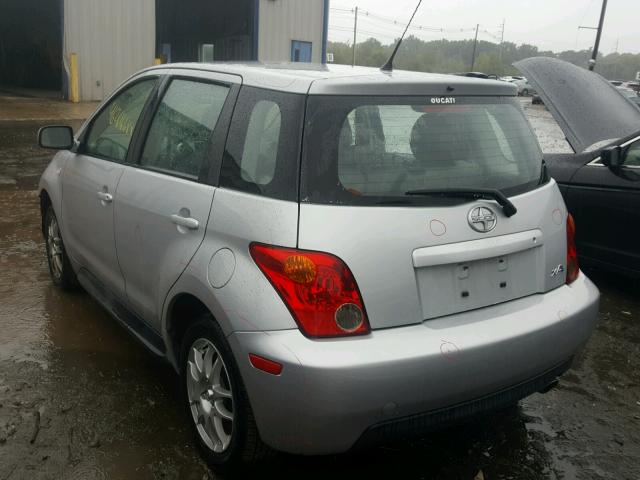 JTKKT624X50094648 - 2005 TOYOTA SCION XA ნაცრისფერი ფოტო 3