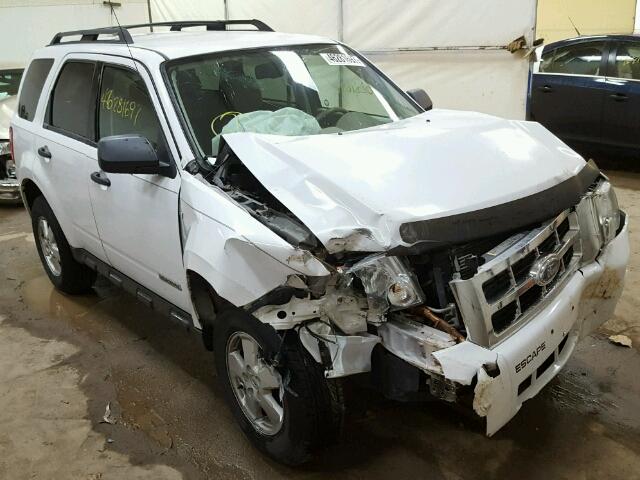 1FMCU93148KC62271 - 2008 FORD ESCAPE XLT WHITE photo 1